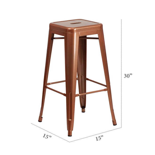 Copper Alloy Bar Stool Charming Chairs Copper Alloy Bar Stool
